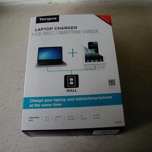Targus Universal Laptop Charger USB Tablet Smartphone Charger